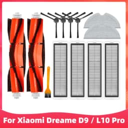 Fit For ( Dreame D9 Max, L10 Pro, D9 Pro, D9 Mistral Pro, Trouver Robot LDS Vacuum-Mop Finder ) Part Brush Mop Filter Water Tank