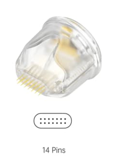 10Pcs Dr Pen Bio Pen Q2 Disposable Microneedling Needle LED Light Therapy and Microcurrent 9 14 25 Pins Nano