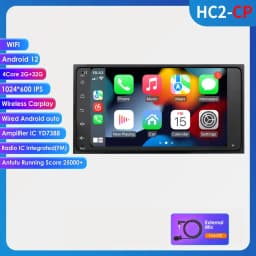 7 inch Carplay Android Auto Car Radio For Toyata RAV4 Prado Hilux Terios Vitz Avanza MR2 Yaris GPS Navi Car Intelligent Systems