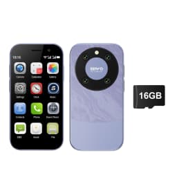 SERVO KING9000 Mini Android Smartphone 2 SIM Standby 4G Network 2GB+16GB APP Download Play Store WiFi 3.0 inch Cute Smart Phones