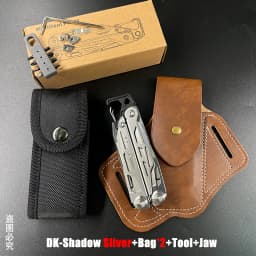 DAKOYU-Multi-functional Swiss Tool with Whistle, Outdoor Pliers, DKShadow Available In Multiple Colors, Outdoor Camping Equipmen