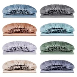 Natural 100% Mulberry Silk Fitted Sheet Luxury Mattress Cover Single Double King Queen Size High End Bed Cover Customized Size