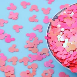 10g/20g/50g/batch 3D Ultra Thin Sequin Nail Glitter Glitter DIY Tips Dazzling Sequin Nail Art Decoration Mickey Design Sequins