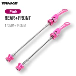 TANKE Bicycle Quick Release Bolt Hub Skewers Lever Axle Road Mountain Bike Replacement Cycling Parts For Front 100mm Rear 135mm