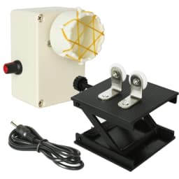 Epoxy Resin Coating Machine for Fishing Rod Wire Wrapping 0-50RPM Adjustable Speed Gluing Winding Machine