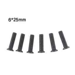 6/10Pcs Fixing Screw M5/M6 22mm/25mm Left Hand Thread For UNF Drill Chuck Shank Adapter Power Tool Replacement Accessories