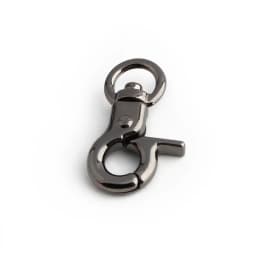 8MM 10MM Metal Snap Hook Swivel Eye Trigger Clip Clasp For DIY Bags Shoulder Strap Belt Buckle Webbing Leather Craft Accessories