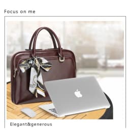 Laptop Bag 13,13.3,14 Inch, PU Leather Case Women's Totes Female Lady Office Briefcase Shoulder Handbag Messenger PC Dropship