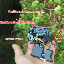 Brushless Motor Control Board For Power Tools Lithium Ion Battery 18V 25A Motor Motor Driver Board Controller