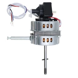 12-inch Fan Motor Replacement for FT-30 Table Floor Fans Metal Housing 10mm Mounting Plate 9mm Shaft 8mm Output