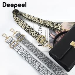 38mm Replacement Handbag Strap Leopard Shoulder Straps Adjustable Crossbody Belts for DIY Women Bag Belt Replace Accessories