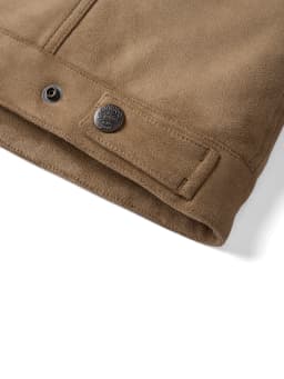 SIMWOOD 2025 Autumn Winter New Regular Fit Suede Fabric Motorcycle Jacket Men Warm Coats