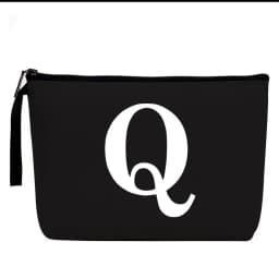 Cosmetic Bag Letter Pattern MakeUp Bag Toiletries Organizer Wash Storage Pouch Wedding Party Bride Gifts Makeup case Organizer
