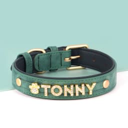 Personalized Soft Dog Collar PU Leather Puppy Cat ID Collars Free Rhinestone Charm Dog Accessory For Small Medium Dogs Chihuahua