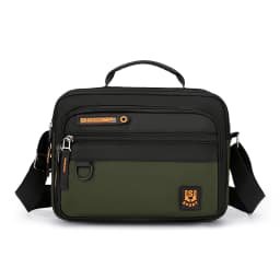 Multi-Pocket Oxford Messenger Bag for Men – Roomy Crossbody Shoulder Pack for Office Travel & Everyday Carry