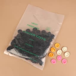 150Pcs/bag Disposable Finger Cots Latex Rubber Finger Cots Nail Art Tool Finger Gloves Fingertips Protector Cover