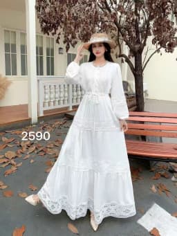 Retro Ladylike Light Purple Lace Splicing Long Sleeve Women's Dress Slimming Waist Design Elegant Floor-length Gown