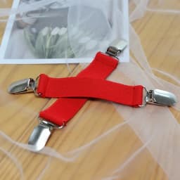 Men Clothing Adjustment Fixed Cushion Non-slip Clip Sock Single Garter Suspenders Braces Keep Suspender Garters Strap Clip