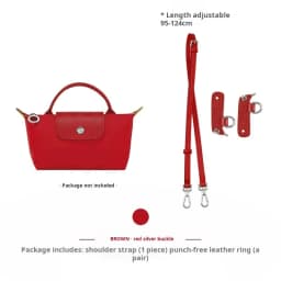 Havredeluxe Suitable for Longchamp mini dumpling bag shoulder strap crossbody strap replacement accessories
