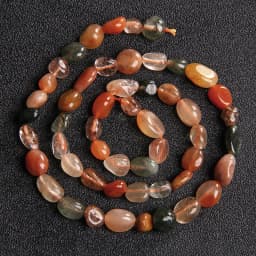 6-8MM Natural Stone Beads Amethysts Fluorite Citrine Irregular Shape Loose Bead For Women Jewelry Making Bracelet DIY Accessory
