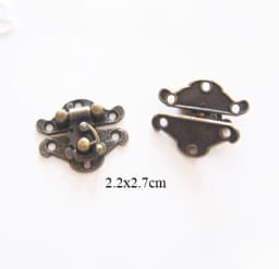 Dollhouse Mini Handles , Miniature DIY Tags, Mini Buckles and Locks, Blythe New Diy Miniature Dollhouse Accessory Models