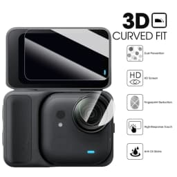 Screen Protector for Insta360 GO Ultra Action Camera Protective Tempered Glass with Lens TPU Film for Insta GO Ultra Accessories