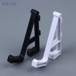 1Set White/Black Plastic Mechanical Keyboard Wall Hanger ABS Hook For Pegboard Hook Display Wall Perforated Board Mouse Stand