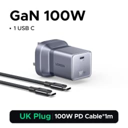 【Ultra Mini】UGREEN Nexode Air 100W 65W GaN Charger AVS PPS PD3.0 For Macbook ProAir Laptop iPhone 17 16 SamsungS26 iPad Tablet