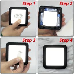 Intelligent Infrared Human Motion Sensing Nightlight Cupboard Bedroom Corridor Light Up At Night Easy to Install LED Night Light