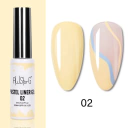 AWStorG Hema Free Poly Nail Gel 30ML Acrylic Gel Finger Extension Transparent Nail Art Extension Quick Building Soak Off UV