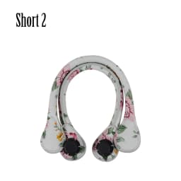 TANQU New 1 Pair Short Long Floral Print Soft Faux PU Leather Handle for Obag Classic Mini O Bag Women Shoulder Handbag