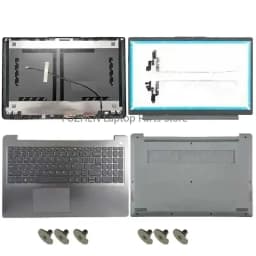 New For IdeaPad 3 15ALC6 15ITL6 15ADA6 2021 Laptop LCD Back Cover Front Bezel Palmrest Bottom Case Keyboard Hinges