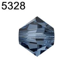 Original Crystal from Austria 5328 Bicone Loose Beads Rhinestone for Jewelry Making Nail Art Bags Cloth Accessories Decoration