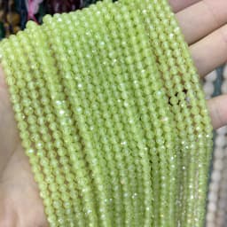 2 3 4MM Faceted Cubic Zirconia Rhinestone Multicolor Zircon Rondelle Spacer Loose Beads For Jewelry Making DIY Bracelet Necklace