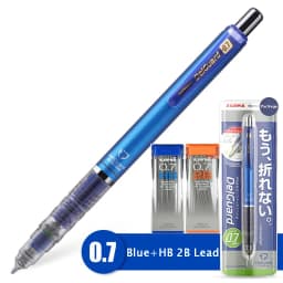 Japan Mechanical Pencil ZEBRA DelGuard 0.3/0.5/0.7mm Continual Lead Multi Color Automatic Pen Aesthetic School Supplies for Kids