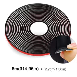 27mm Rubber Car Seals Edge Strip Upgrade T Shaped Sealing Strips for Auto Roof Windshield Sealant Protection Noise Insulation