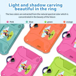 New Cartoon Pattern Kids Tablet 7.0 Inch Quad Core 4GB RAM 64GB ROM Android 13 Learning Education Games Tablets Children's Gifts