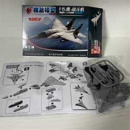 1/144 4D Assembly Airplane Mi24 Helicopter FC-1 J10 US Thunderbolt Fighter Reconnaissance Plane Transporter Military Toy