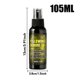 Plastic Yellowing Remover Scratch Repair - Appliances AC Units Fridge Toilet Back To White Gloss Long-Lasting Polish Clean Care