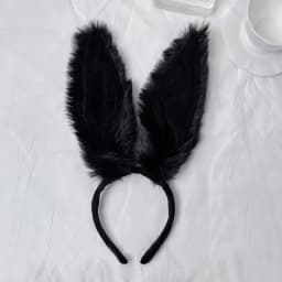 Oversized Rabbit Ears Headband Plush Beast Ears Hair Accessories Rabbit Girl Dress Up Headband Cute Headgear