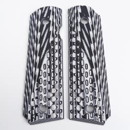 1 Pair G10 Composite Material 1911 Grips Handle Capsule Pattern Patches Shank Scales DIY Making Modify Repair Accessories