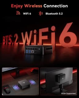AMD Ryzen7 7730U 7430U Mini PC 32GB LPDDR4X 512GB PCIe3.0 SSD Triple 4K Desktop Computer WiFi6 Win11 Pro for Office Light Gaming
