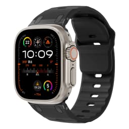 Sport Silicone Strap for Apple watch ultra 2 band 49mm Stainless Steel correa bracelet iwatch Series 9 8 7 6 5 SE 45mm 44mm 42mm