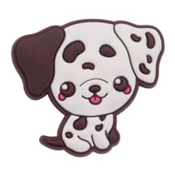 New Arrival 1pcs PVC Cute Cartoon Shoe Charms Fit Wristbands Kawaii Animal Dog Mom Bone Hole Slipper Decoration Shoe Accessories