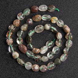 6-8MM Natural Stone Beads Amethysts Fluorite Citrine Irregular Shape Loose Bead For Women Jewelry Making Bracelet DIY Accessory