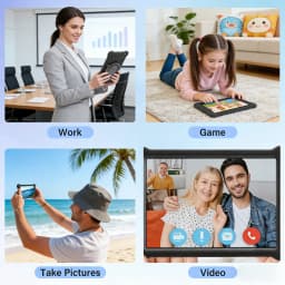 Paitanry 7 Inch Tablet PC Android 13 Quad Core HD IPS Display 4GB RAM 32GB ROM WiFi Dual Camera Portable Tab For Reading Video