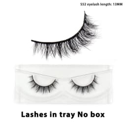 3D Half Lashes Wholesale Natural Half False Eyelashes 3D Mink Lashes Wispy Natural Crisscross Fake Eyelashes Extension Makeup