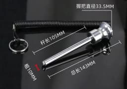 8MM/10MM Gym Equipment Weight Stack Pin Weight Pin Magnetic Weight Stack Pin with Pull Rope Strength Practical WeightStack Pin
