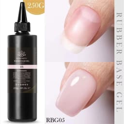 BORN PRETTY 250g Base and Super Top Coat Not Chip Peel Base Gel Glossy Shine Finish Soak off UV LED Drying Long Lasting UV Gel