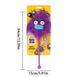 Manual Massage Hammer Cute Plush Massage Hammer Manual Massage Tool Soft Massage Stick Knock Massage Stick For Neck & Waist